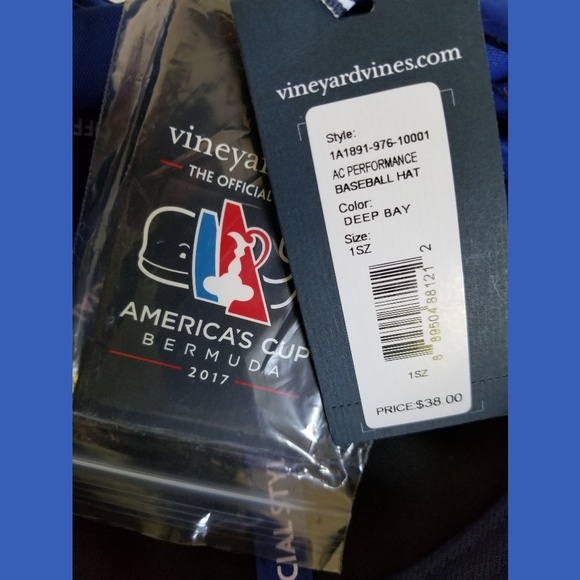 Vineyard Vines America's Cup Bermuda Baseball Cap - Picture 4 of 7